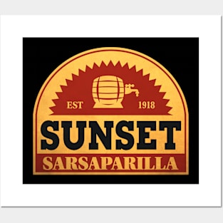 Sunset Sarsaparilla Logo, Fallout Posters and Art